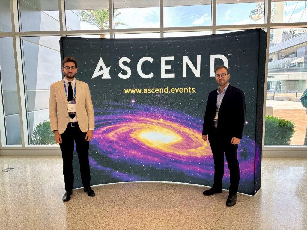 Francesco Barato and Lorenzo Gerolin at Ascend-2024 in Las Vegas