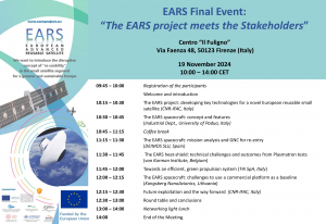 Program of the EARS project final event